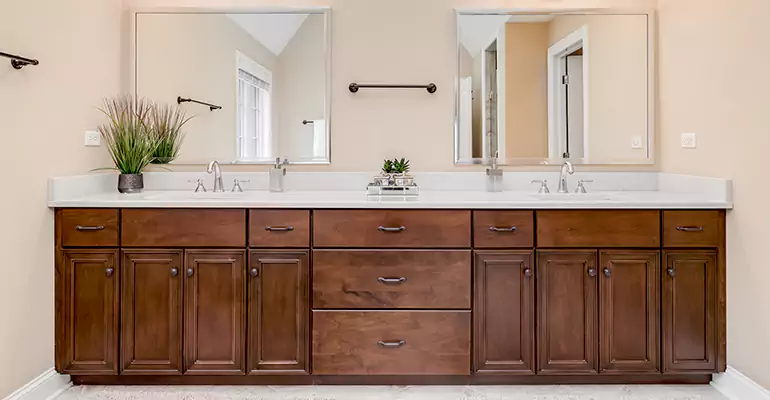 Bathroom Cabinet Renovation in Peoria