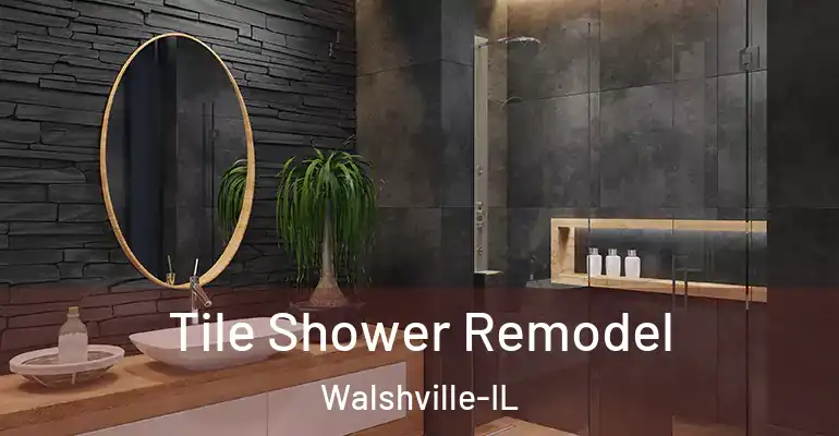 inner Bathroom imggen Tile Shower Remodel Walshville-IL